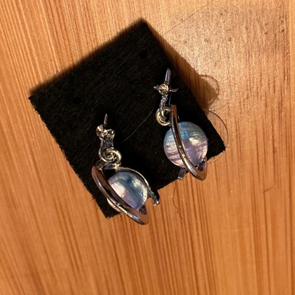 Beautiful pair of planet earrings!  
Brand New! - Picture 2 of 2